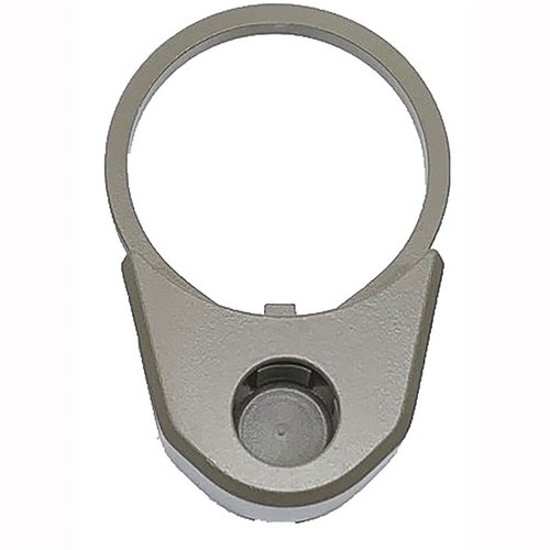 AR-15 end plate, jossa 3 QD sling swivel -liitäntää, tarjoaa vahvan ja monipuolisen ratkaisun, joka mahdollistaa täydellisen taittumisen ja helpon käytön.