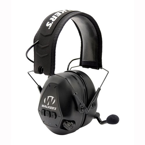 Hanki passiivinen suojaus Walker's Game Ear Passive Muff -kuulokkeilla, joissa on Bluetooth-yhteys, säädettävä mikrofoni ja ergonominen pääpanta.