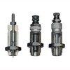 RCBS 3-DIE Roll Crimp Set on suunniteltu suoraan seinämällä varustettujen patruunoiden lataamiseen, sisältäen Sizer, Expander ja Roll Crimp Seater Die.