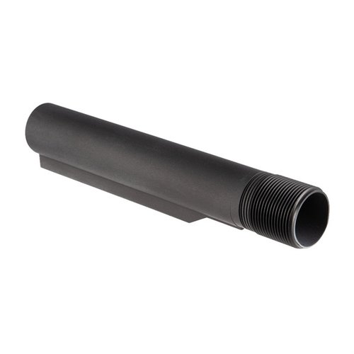 Sons of Liberty Gun Worksin Mil-Spec 6-position Buffer Tube tarjoaa erinomaisen kestävyyden ja säädettävyyden AR-15:lle, varmistaen optimaalisen suorituskyvyn.