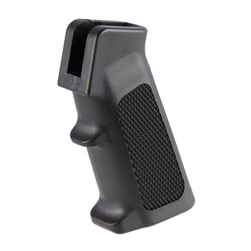 Sons of Liberty Gun Worksin A2 Pistol Grip tarjoaa erinomaisen mukavuuden ja hallinnan Mil-Spec AR-15:lle, täydellinen valinta tarkkuusammuntaan.