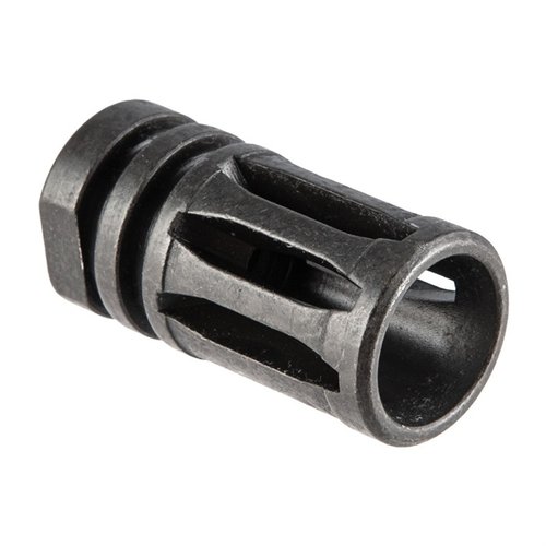 Sons of Liberty Gun Works A2 .22 kaliberin Flash Suppressor ½-28” kierteellä on täydellinen lisä Mil-Spec AR-15:lle, vähentäen ääntä ja näkyvää liekkiä.
