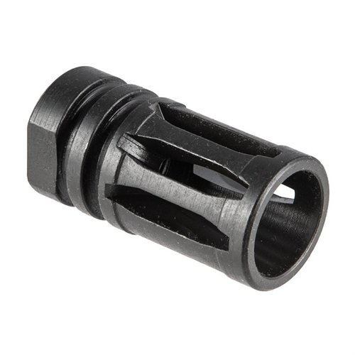 Sons of Liberty Gun Worksin A2 .30 kaliberin Flash Suppressor 5/8-24” kierteillä tarjoaa tehokasta häivytystä ja on suunniteltu Mil-Spec AR-15:lle.