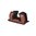 EDGEWOOD SHOOTING BAGS EDGEBAG STD FRONT REST 2-1/4" HUNTER W/REINFORCED TOP BLK