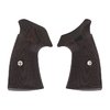 S&W N-FRAME TAC DIAMOND GRIPS tarjoavat erittäin pitävän G10-materiaalin, aggressiivisen tekstuurin ja ovat saatavilla neliö- ja pyöreällä kahvalla.