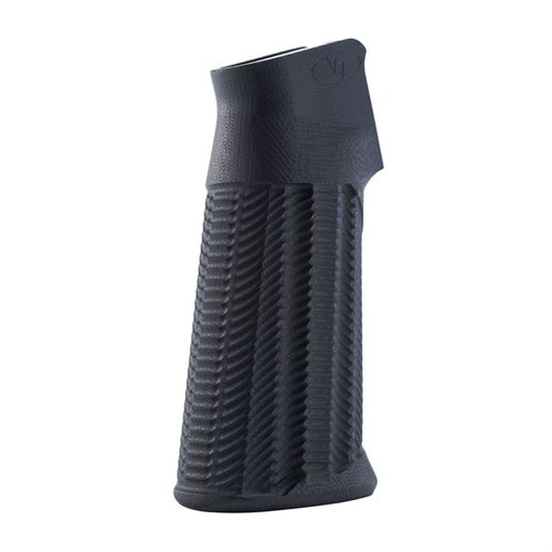 VZ Gripsin AR-15 Alien® - Gen 2 -kiväärikahva on valmistettu kestävästä G10-materiaalista, 17° kulma ja 270° koneistettua pintaa tarjoavat erinomaisen mukavuuden.