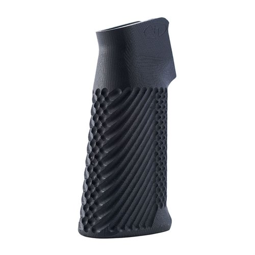 VZ Grips AR-15 Operator II - Gen 2 tarjoaa kestävästä G10-materiaalista valmistetun ergonomisen otteen, jossa on 17° kulma ja 270° koneistettua tekstuuria.