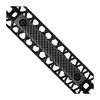 VZ GRIPS M-LOK PANEL 3 SLOT OPERATOR tarjoaa erinomaisen otteen ridged cross-cut -rakenteellaan, leveys 15.35mm ja pituus 120mm, sopii 3 M-LOK-liitäntään.