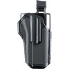 Blackhawk Omnivore-holster hyväksyy yli 150 eri puolautomaattiluodin mallia, tarjoaa tason 2 pidon ja nopean vapautuksen intuitiivisella sormivapautuksella.