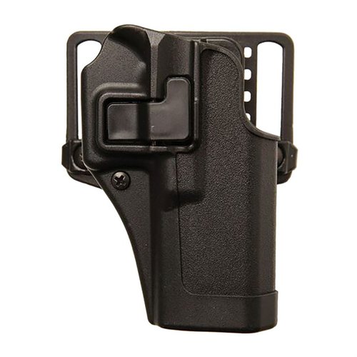 Blackhawk SERPA CQC Holster tarjoaa huipputason turvallisuuden ja sujuvan laukaisun kompaktissa paketissa, mukana Level 2 Auto-Lock ja monipuoliset kiinnitysvaihtoehdot.