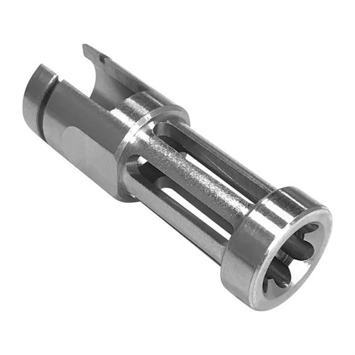 FLASH HIDER FOR RUGER™ 10/22™ on helppo asentaa standardiin 10/22® kiväärin piippuun yhdellä säädettävällä ruuvilla ilman asekorjaustarvetta.