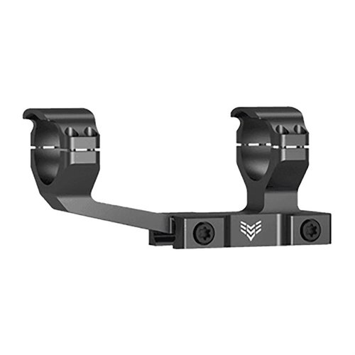 Independence AR Cantilever Mount on 30mm rengas, joka takaa tukevan ja liikkumattoman kiinnityksen, maksimoi silmän etäisyyden ja asennon AR-alustoilla.