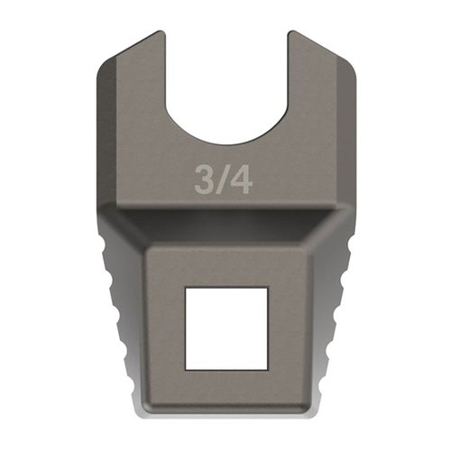 MASTER-FIT 3/4 Muzzle Device Wrench on suunniteltu tarkasti ¾" vapaasti kelluville piippupultille, titaanipinnoitettu ruostumaton teräs varmistaa luotettavan väännön.