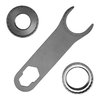 ZERO PRESS LOCKING DIE RINGS tarjoavat paremman linjauksen, enemmän kierreengagementia ja sisäisen avainengagementin, mikä parantaa tarkkuutta ja käyttöä.