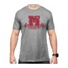 UNIVERSITY ATHLETIC T-SHIRT on mukava ja kestävä, valmistettu 52% puuvillasta ja 48% polyesteristä, ilman tikkua kauluksessa ja vahvistettu saumoissa.