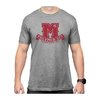UNIVERSITY ATHLETIC T-SHIRT on kevyt ja mukava, 52% puuvillaa ja 48% polyesteria, tagittomalla kauluksella ja kestäväillä saumoilla. Tulostettu Yhdysvalloissa.