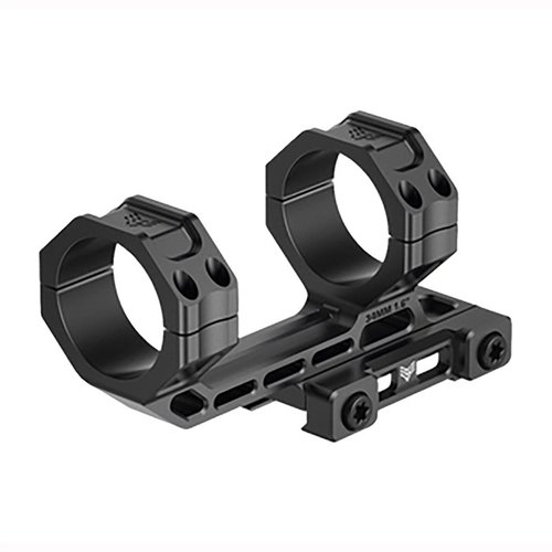 FREEDOM LIGHT CANTILEVER MOUNT yhdistää keveyden ja kestävyuden, 7075-alumiinia, 2" eteenpäin ulottuva rakenne ja tehokkaat T25 Torx-pultit.