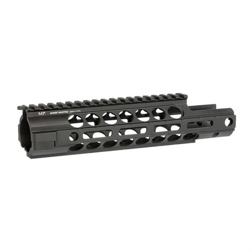 SIG 516 Extended Free Float M-LOK - kevyt ja kestävä, monoliittinen ylärauta, viisi QD-sovitusliitintä, lisää tilaa lisävarusteille, valmistettu USA:ssa.