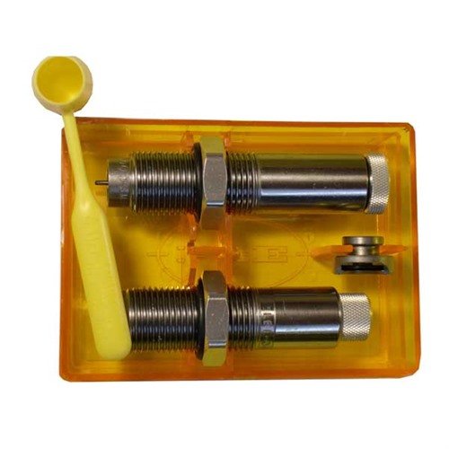 LEE Collet 2-die neck sizer set tarjoaa maksimaalista tarkkuutta ilman voitelua, pidentäen patruunoiden käyttöikää kymmenkertaisesti.