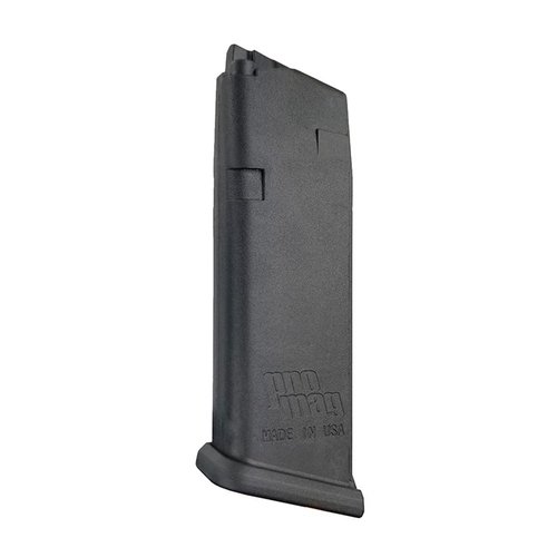 .45ACP MAGAZINE GLOCK® 21: 13 laukauksen kapasiteetti, kestävä DuPont™ Zytel® polymeerirakenne, teräksinen sisäosa ja laadukas jousi. Yhdysvaltalainen tuote.