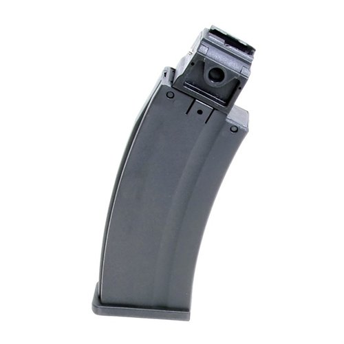 .22 LR Ruger® 10/22® -malleille suunniteltu kestävä polymeerimakasiini, jossa on pitkäikäinen takuu ja mahdollisuus ostaa erikseen Nomad-sleeve.