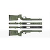TIKKA T3X Bravo Chassis yhdistää mukavuuden, modulariteetin ja tarkkuuden, ja se on yhteensopiva AICS-maksojen kanssa, tarjoten erinomaisen hinta-laatusuhteen.