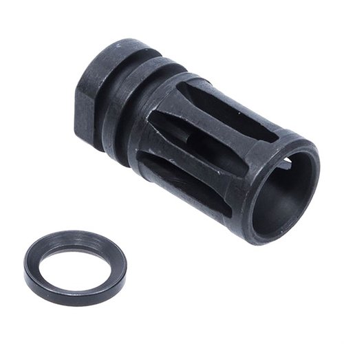 CMMG AR-15 A2 Compensator Kit 5.56mm, 1/2"-28 tarjoaa erinomaisen tarkkuuden ja vähentää rekyyliä, mikä parantaa ampumakokemustasi.