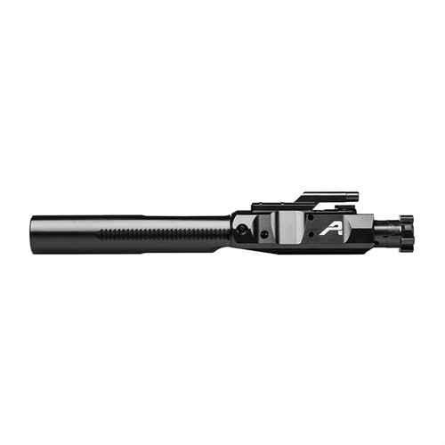 .308 / 7.62 Bolt Carrier Group tarjoaa huipputehokkuuden, mustan nitridipinnoitteen ja monikäyttöisen 9310 teräspultin, täydellinen AR-308 rakennelmiin.