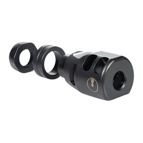 Ultradyne PCC Lithium Compensator 9mm vähentää rekyyliä, parantaa tähtäystä ja nopeuttaa peräkkäisiä laukauksia. Helppo asentaa ½"x28 kierteellä.