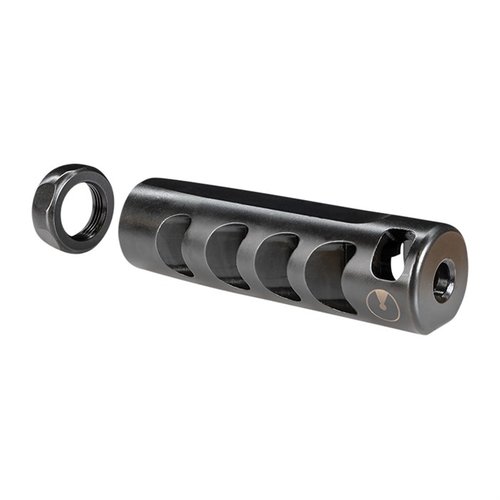 Ultradyne 7.62 Apollo LR Compensator 5/8"x24 vähentää kaasuja näkyvyyden estämiseksi, helpottaa tähtäämistä ja asennus onnistuu nopeasti.