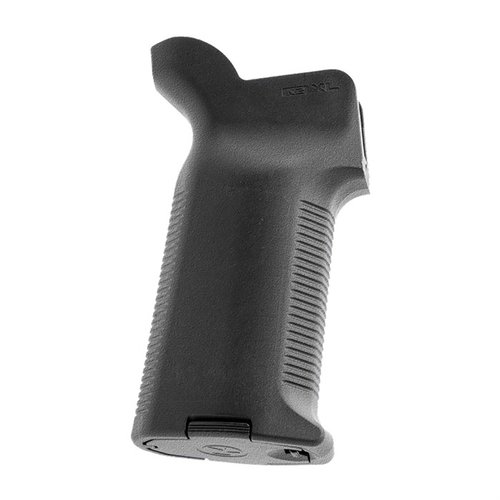 Magpul K2-XL Grip on suunniteltu suurille käsille, tarjoaa paremman hallinnan, mukavuuden ja tarkkuuden, sekä sisältää öljypullon huoltoa varten.