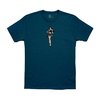 MAGPUL HULA GIRL CVC T-SHIRT BLUE STONE HEATHER MD