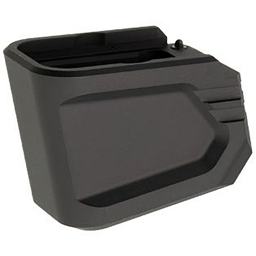 +4/5 MAGAZINE EXTENSIONS lisää Glock 19:ään 5 ja Glock 23:een 4 patruunaa, asennus alle 10 sekunnissa, valmistettu alumiinista, yhteensopiva alkuperäisen jousen kanssa.