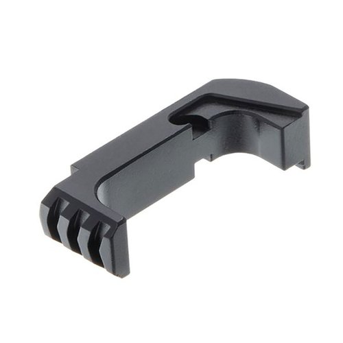 Tyrant Designsin Extended Magazine Release Glockille tarjoaa nopean ja varman toiminnan, ergonomisen muotoilun ja helpon asennuksen ilman työkaluja.