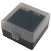MTM CASE-GARDin FLIP TOP RIFLE AMMO BOX on valmistettu kestävästä polypropeenista, joka suojaa ammuksia vahingoilta ja pitää ne järjestyksessä 25 vuoden takuun kanssa.