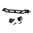 JMAC CUSTOMS 8-INCH RAISED ARM BAR WITH BRACE ADAPTER FOR 5.5MM AKS
