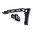JMAC CUSTOMS 8-INCH RAISED SKELETON STOCK  WITH JMAC 1913 FOLDING MECH
