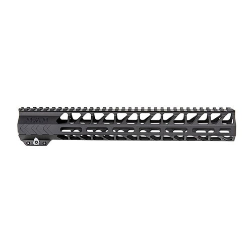 WORKHORSE® M-LOK® - kevyt ja kapea free float -käsikahva, jossa on useita kiinnitysvaihtoehtoja, MIL-SPEC Picatinny-rauta ja useita pituuksia.