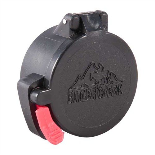 FLIP OPEN EYEPIECE LENS COVERS suojaavat kiikarin linssit säältä, pölyltä ja kosteudelta. Helppo avata sormipaineella, myynnissä erikseen.