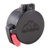 FLIP OPEN EYEPIECE LENS COVERS suojaavat kiikarin linssit säältä, pölyltä ja kosteudelta. Helppo avata sormipaineella, myynnissä erikseen.