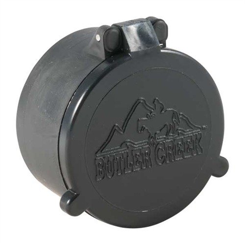 Säänkestävä, pölytiivis ja kosteudelta suojattu FLIP-OPEN OBJECTIVE LENS COVER suojaa kiikarin linssit vaurioilta ja avautuu helposti sormipainalluksella.