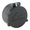 Säänkestävä, pölytiivis ja kosteudelta suojattu FLIP-OPEN OBJECTIVE LENS COVER suojaa kiikarin linssit vaurioilta ja avautuu helposti sormipainalluksella.