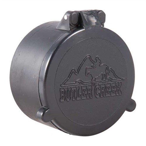 Butler Creekin FLIP-OPEN OBJECTIVE LENS COVERS suojaavat kiikarin linssit naarmuilta ja pölyltä, ovat säänkestäviä ja avautuvat helposti sormipaineella.