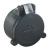 Säänkestävät, pölytiiviit ja kosteudenkestävät FLIP-OPEN OBJECTIVE LENS COVERS suojaavat kiikarin linssejä vaurioilta ja avautuvat helposti sormipainalluksella.