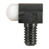 BRADLEY GUNSIGHT STD BEAD, 1/8" 3-56 TPI, 5/32" SHANK, WHITE