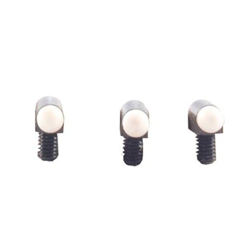 Standard Bradley Sight Beads tarjoavat luotettavaa kohdistusta teräksisellä tukipohjalla, mikä lisää kestävyyttä ja tarkkuutta. Saatavilla valkoisina ja punaisina.