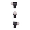 BRADLEY GUNSIGHT STD BEAD, 5/32" 6-48 TPI, 9/64" SHANK, WHITE, 3-PAK