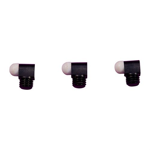 Bradley SIGHT BEADS - alkuperäinen "Bead-On-A-Block", tarjoaa vahvan ja tarkkuuden etusiteen kiinnityksen teräksiselle alustalle, saatavilla valkoisena.