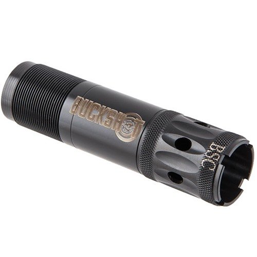 Remingtonin portattu buckshot choke-tube takaa tiukat mallit 00 ja 000 buckshotilla, vähentäen rekyyliä ja piipun nousua, sopii lyijy-, teräs- ja Hevi-Shot-laduille.