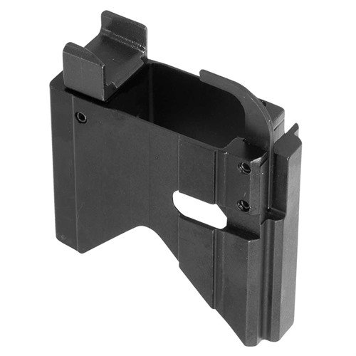 Aito Colt 9mm AR-15/M16 -magasiiniadapteri muuntaa standardit AR-15/M16 -alustat Colt 9mm yläosille. Mukana ejector ja feedramp.